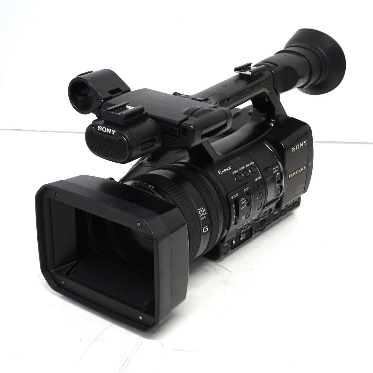 SONY HXR-NX5J NXCAMカムコーダー(HourMeter 221×10H・HXR SONY HXR-NX5J NXCAMカムコーダー(HourMeter 221×10H・HXR