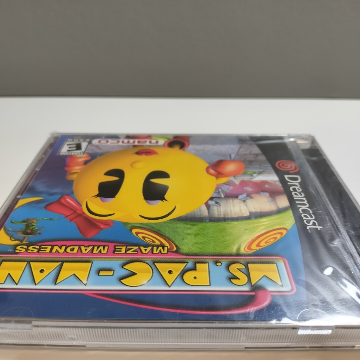 未開封 SEGA Dreamcast DC 北米版 海外版 セガ ドリームキャスト ドリキャス ソフト Ms.PAC-MAN MAZE MADNESS namco_画像6