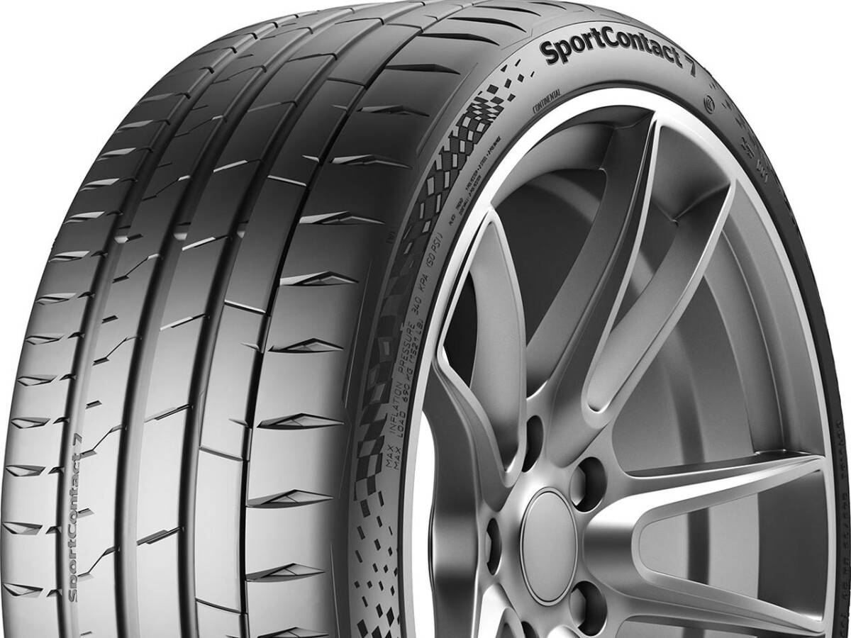 22年製 CONTINENTAL Sport Contact 7 265/30R21 (96Y) XL 265/30-21 コンチネンタル スポーツコンタクト 4本総額 223,196円～_画像1