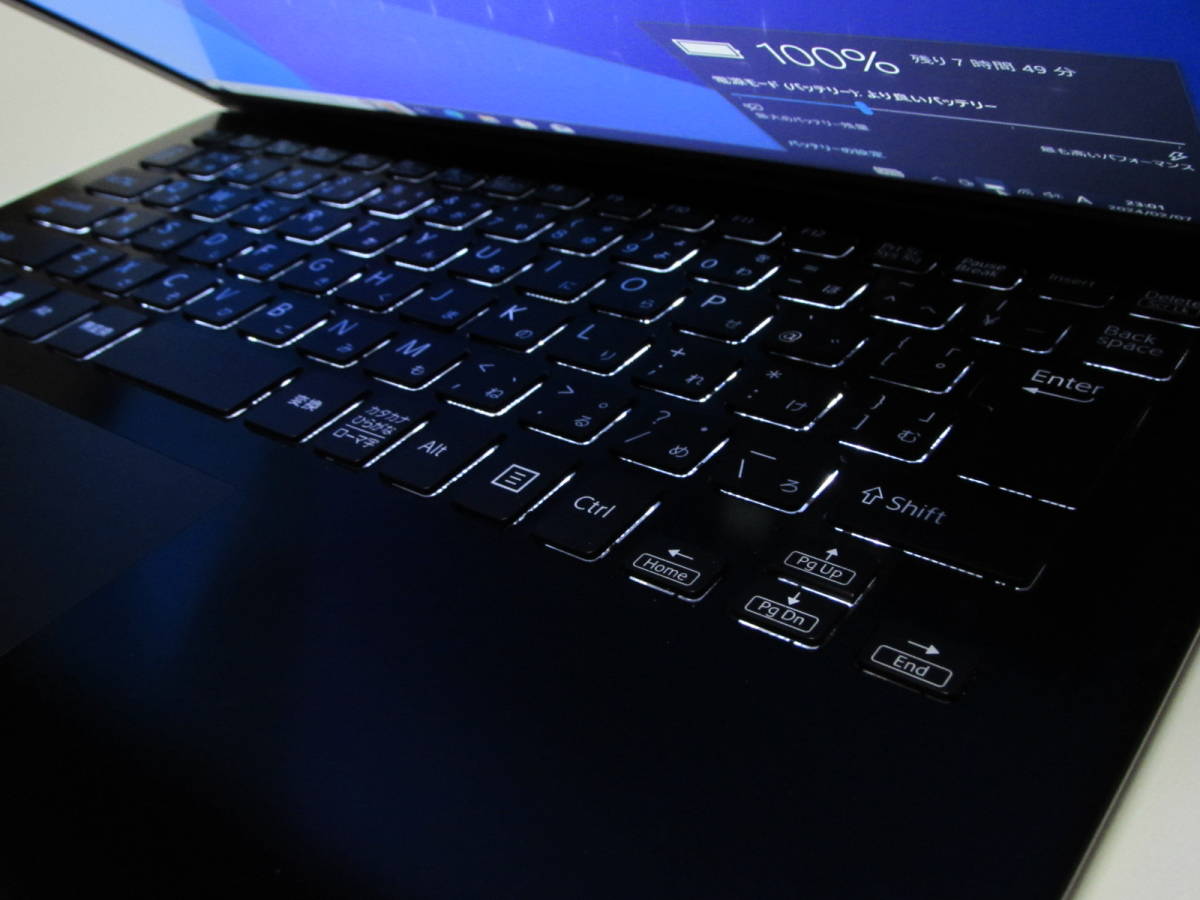 SONY VAIO Pro 13 PG VJPG11 VJPG11C12N 第8世代 Core i5 -8250U 3.40GHz 8GB SSD 128GB Webカメラ 無線LAN HDMI Win10 13.3インチ フルHD_画像5