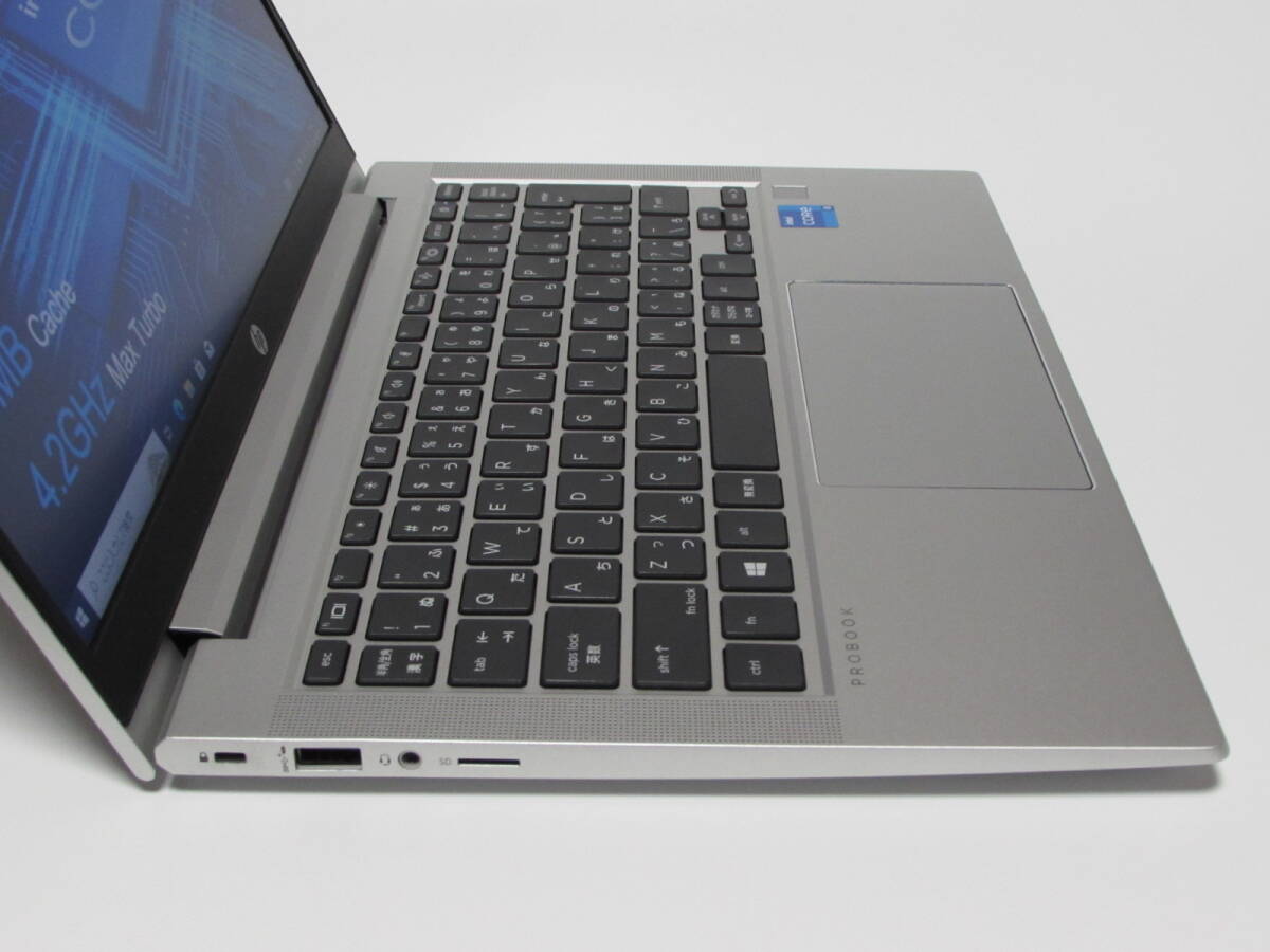 HP ProBook 430 G8 第11世代 Core i5 1135G7 4.20GHz 4コア8スレッド メモリ 16GB SSD 256GB 13.3型 Win10 Pro 64bit Wi-Fi カメラ Iris Xe_画像5