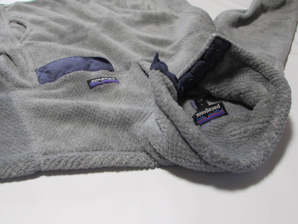 W's/L Men's S相当 パタゴニア リツール スナップT フリース ジャケット グレー ネイビー PATAGONIA Re-Tool Snap-T 25442 軽量_画像5