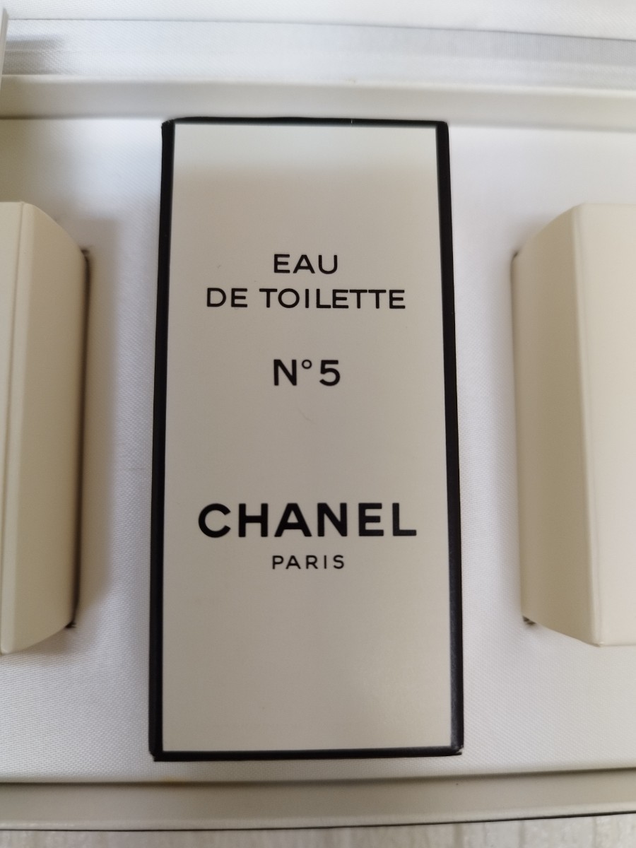 未使用品 CHANEL N5シャネル 香水&石鹸2個 サヴォン&オードゥトワレット （サヴォン75g×2 オードゥトワレット 19ml）_画像4