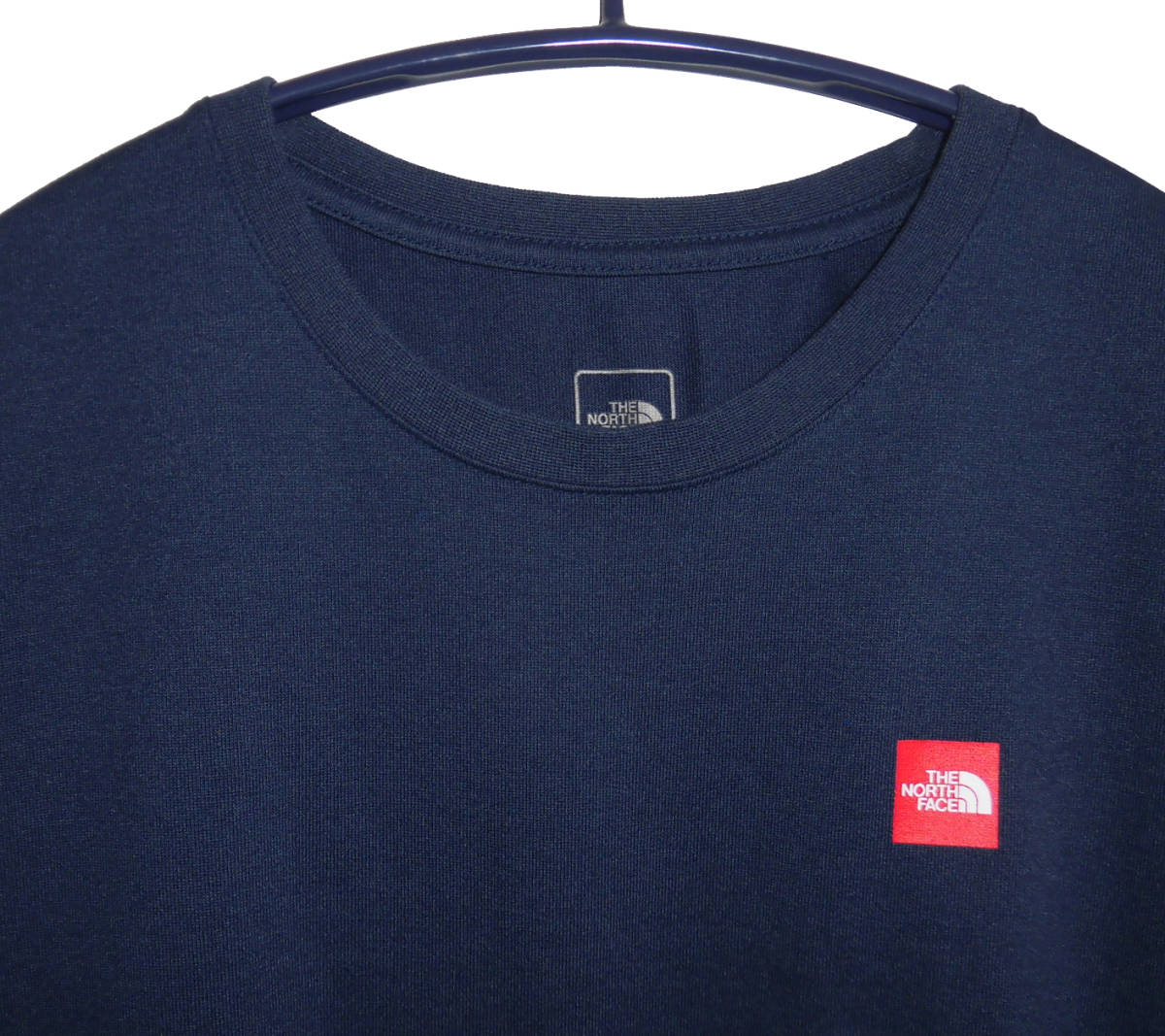 美品 THE NORTH FACE ノースフェイス S/S S-BOX LOGO T NTW31848 スモールボックスロゴ Tシャツ M レディース