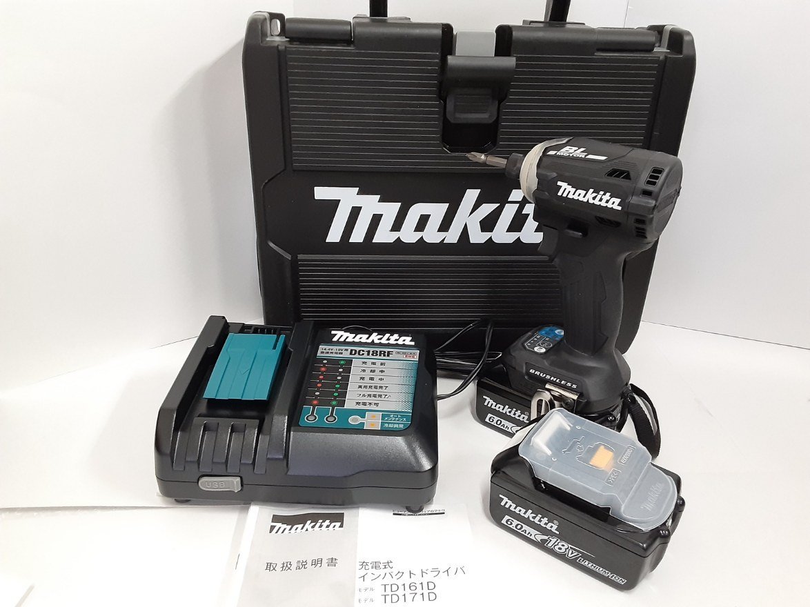 ★工具 マキタ Makita TD171D 充電式インパクトドライバー 動作確認済【中古】｛dgs3701_画像2