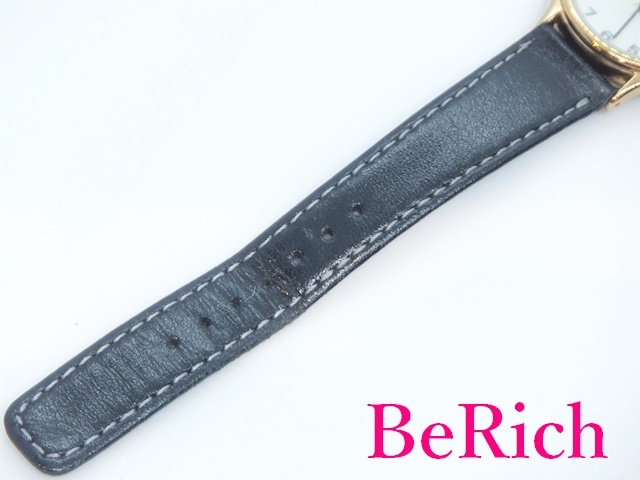 セイコー SEIKO アルバ メンズ 腕時計 V501-1B80 白 ホワイト 文字盤 SS レザー 黒 ブラック GP ウォッチ ALBA 【中古】 ht4144_画像5