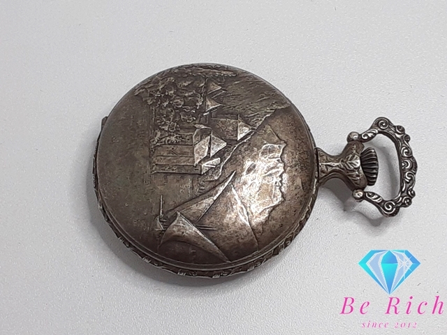 zenoZENO pocket watch pocket watch hand winding smoseko analogue antique Old sculpture [ used ][ free shipping ] ht5064