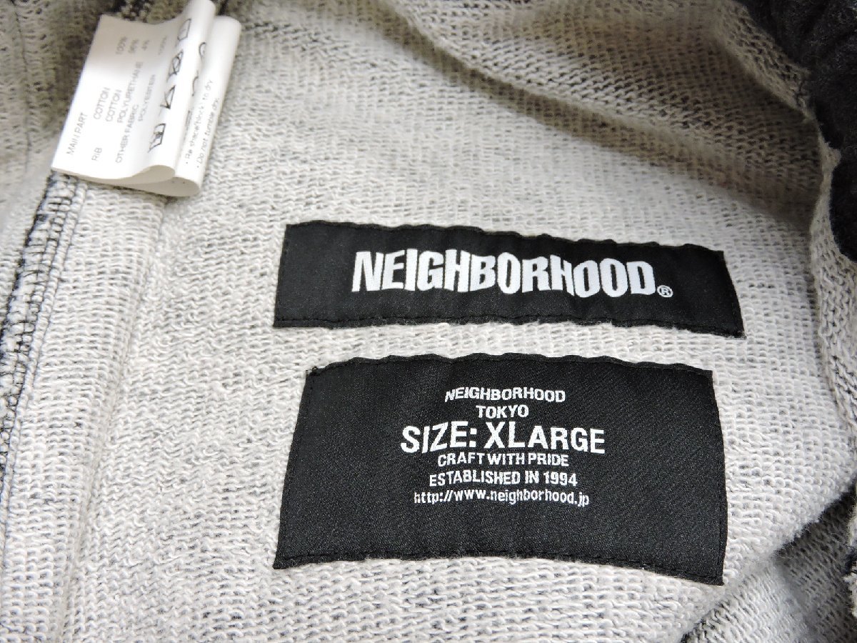 NEIGHBORHOOD ネイバーフッド '20SS BONDAGE C-PT スウェットパンツ サイズXL グレー 中古品[C127I813]_画像6