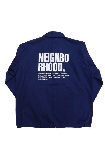 ネイバーフッド 23AW ジップブルゾン スイングトップ サイズM ネイビー ジャケット NEIGHBORHOOD 中古品[C127U656]_画像2