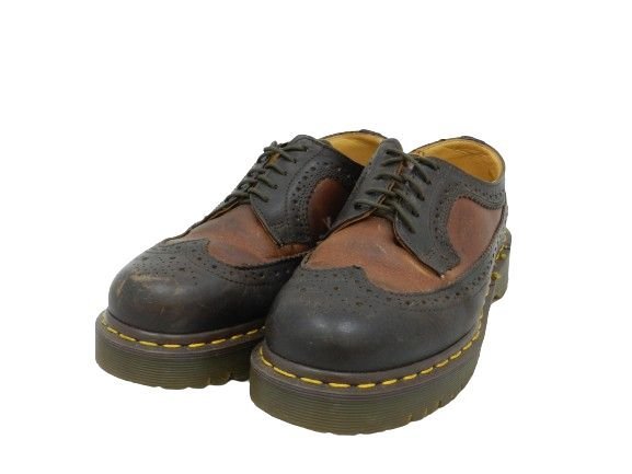 英国製 ドクターマーチン ウイングチップ シューズ UK5 DR.MARTENS 中古品[C156U697]_画像1