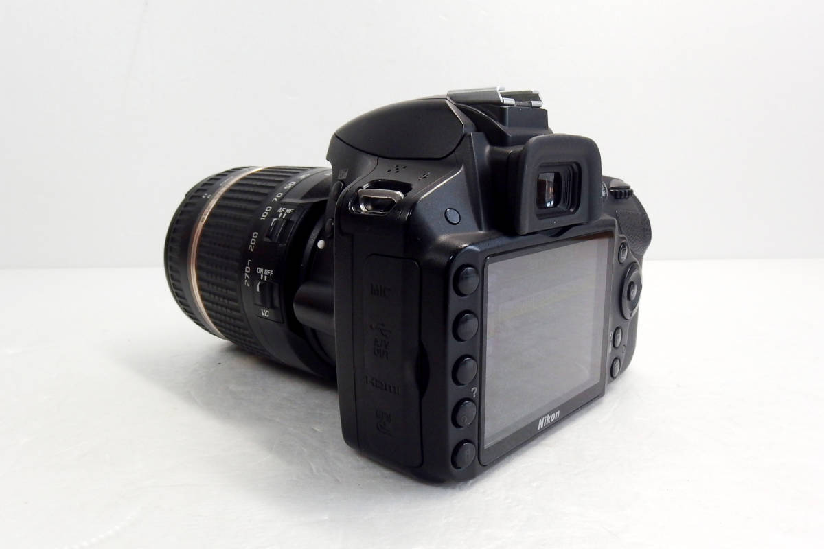 ■NIKON D3200 TAMRON 18-270mm VC PZDレンズセット 動作確認品_画像7