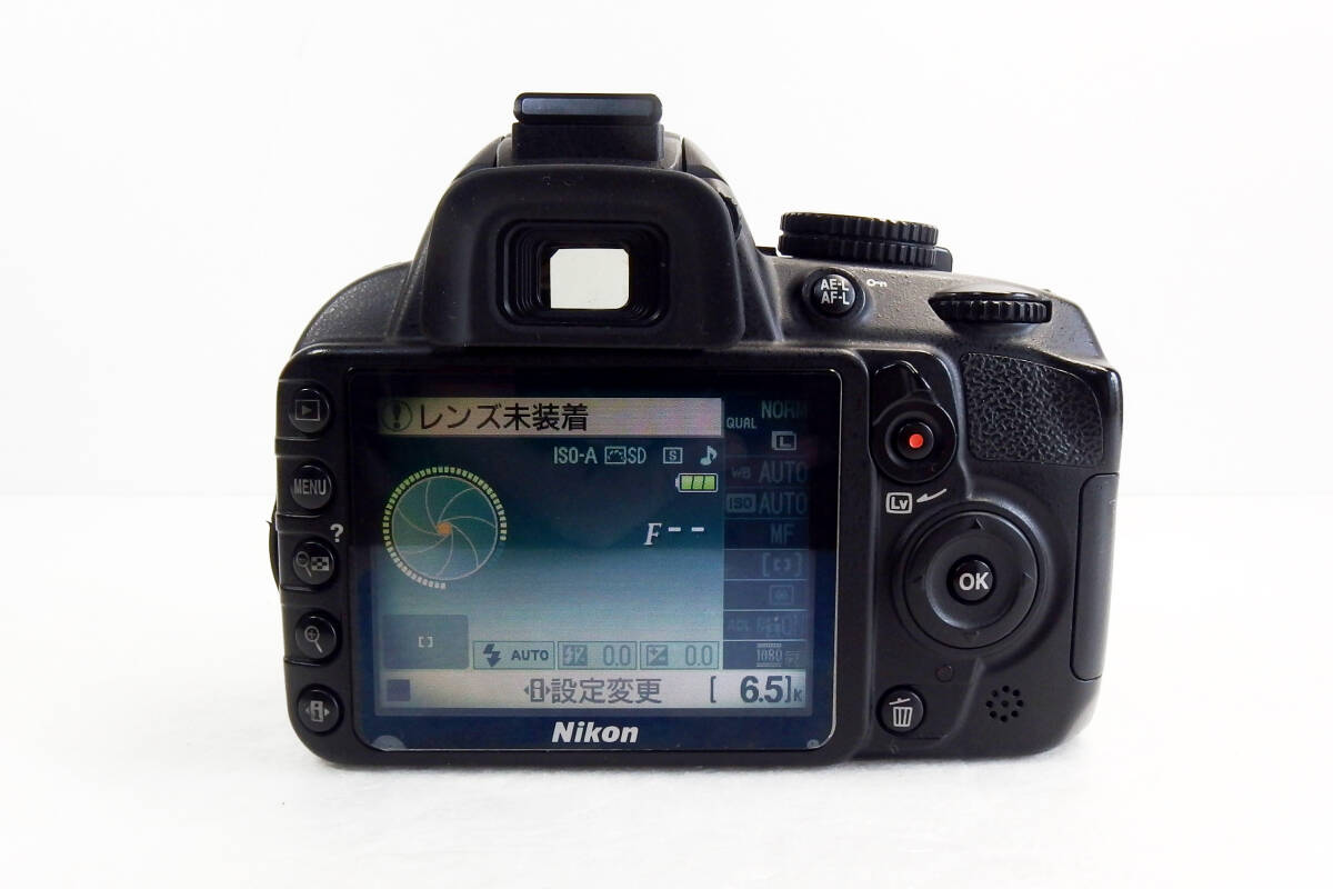 ■NIKON ニコン D3100 ボディ ショット数9364 動作確認済 良品 _画像5