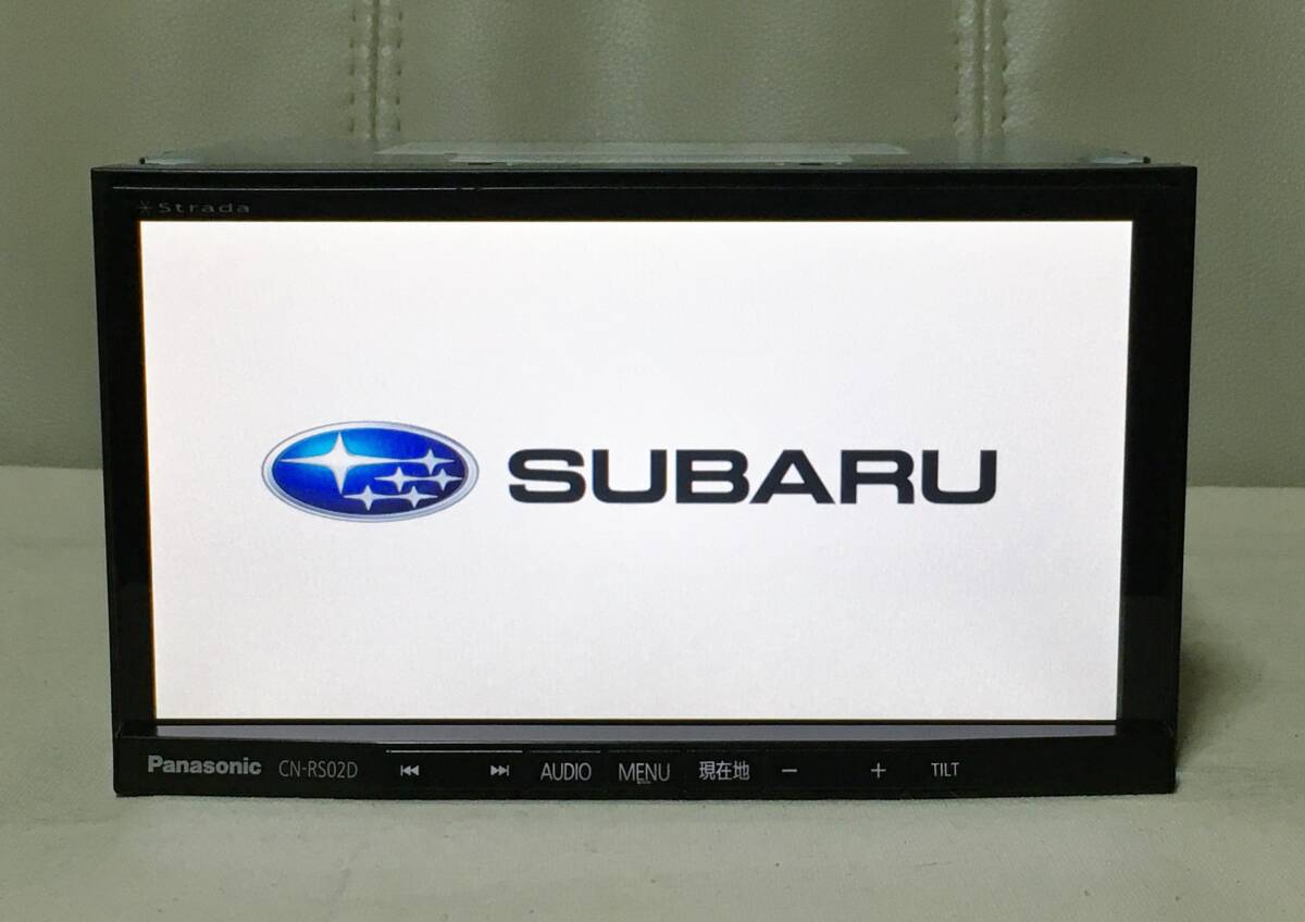 Panasonic CN-RS02DFA 本体のみ 送料込み 2015年 クリアパネル Bluetooth ハンズフリー フルセグTV HDMI DVD CD SD 7V 2DIN 180mm SUBARU _画像10