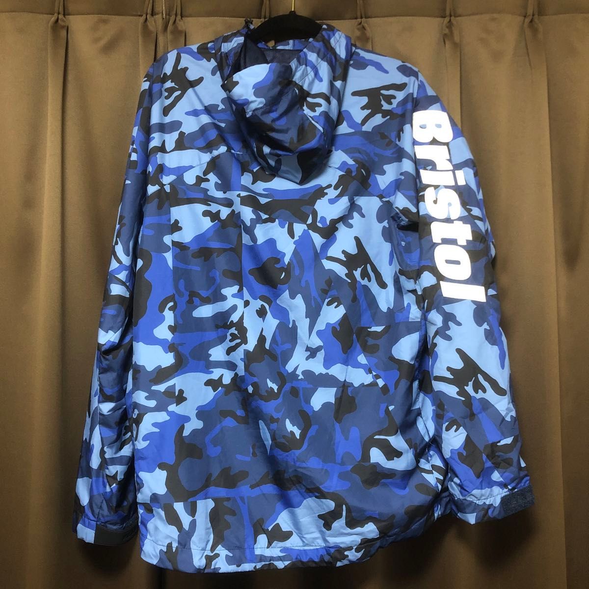 F.C.R.B CAMOUFLAGE PRACTICE JACKET size:m 青 迷彩 soph. 