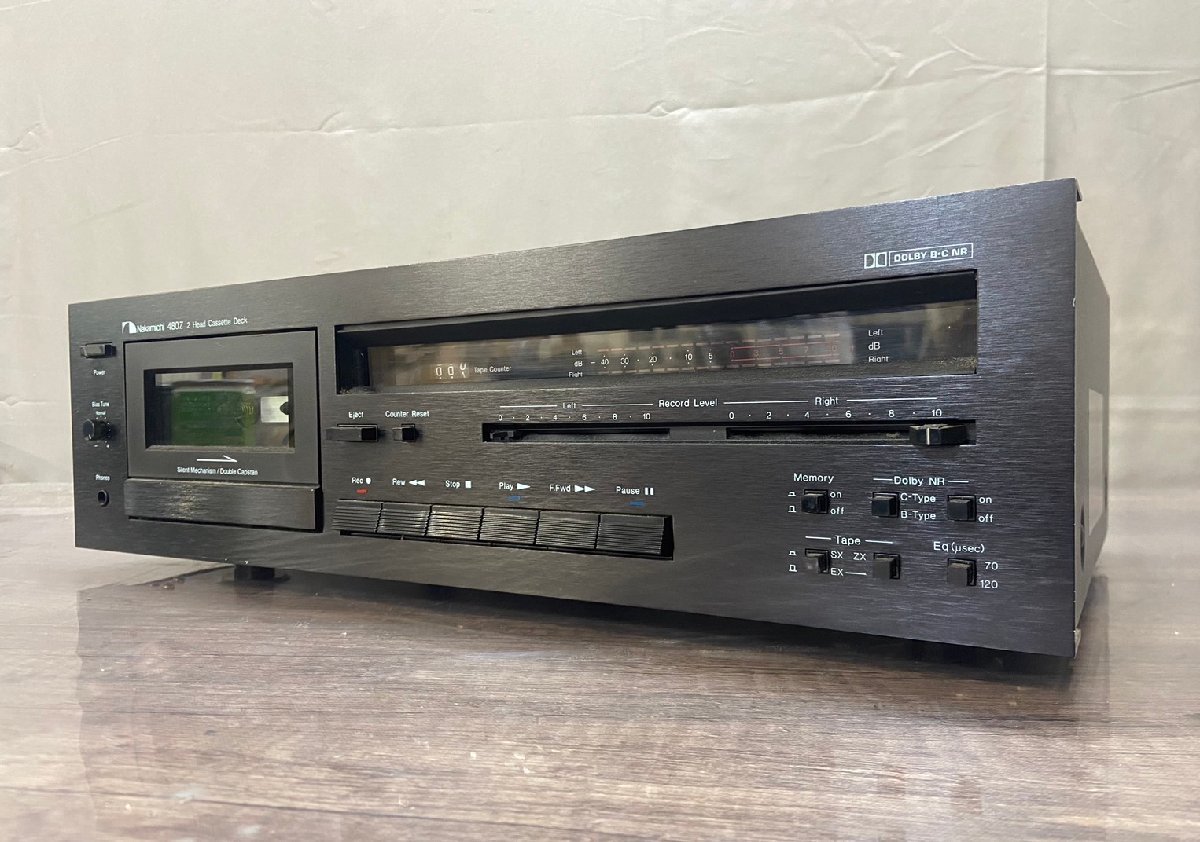 △9663　ジャンク品　オーディオ機器　カセットデッキ　Nakamichi 480Z　ナカミチ_画像1