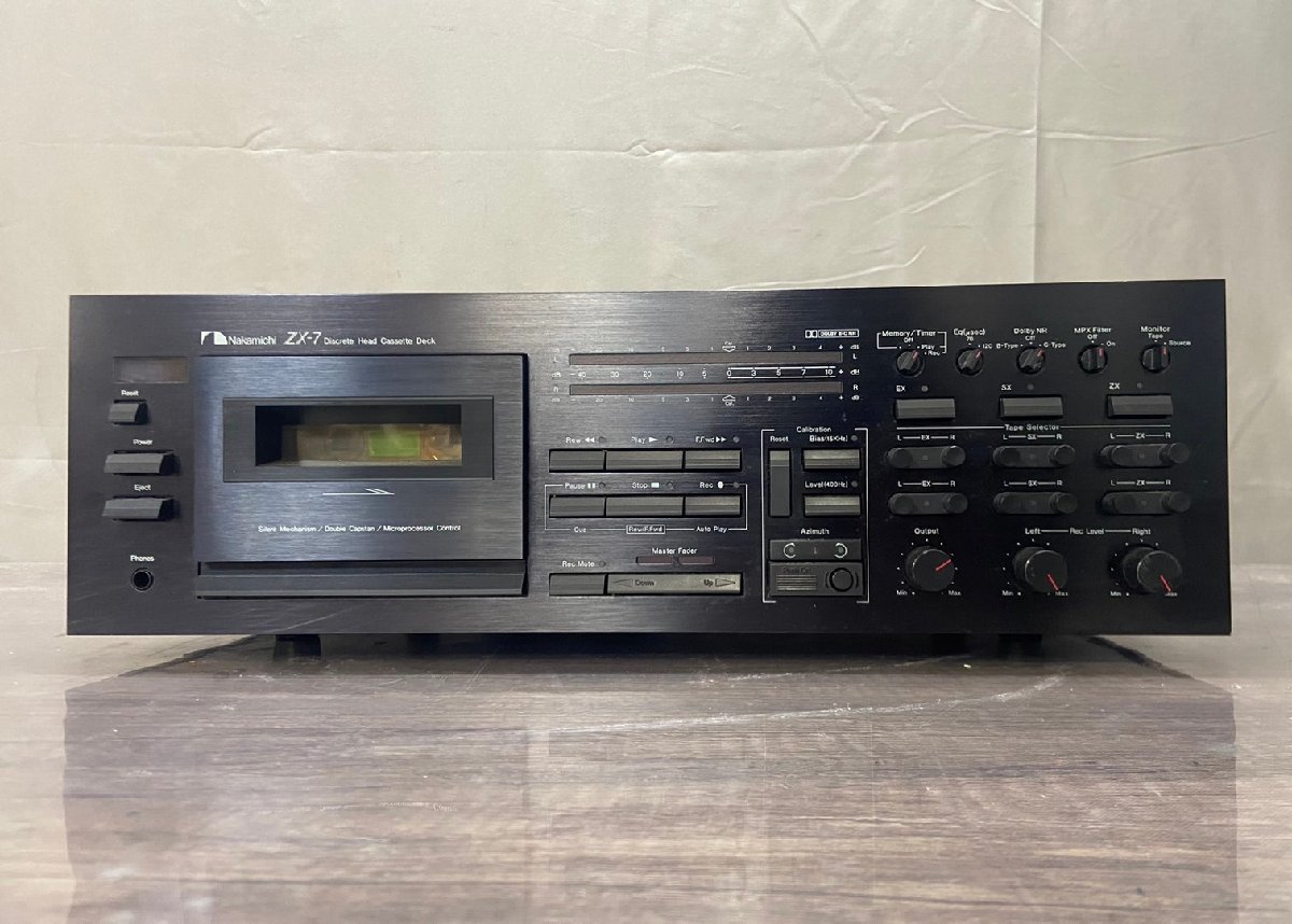 △9665　ジャンク品　オーディオ機器　カセットデッキ　Nakamichi ZX-7　ナカミチ_画像2