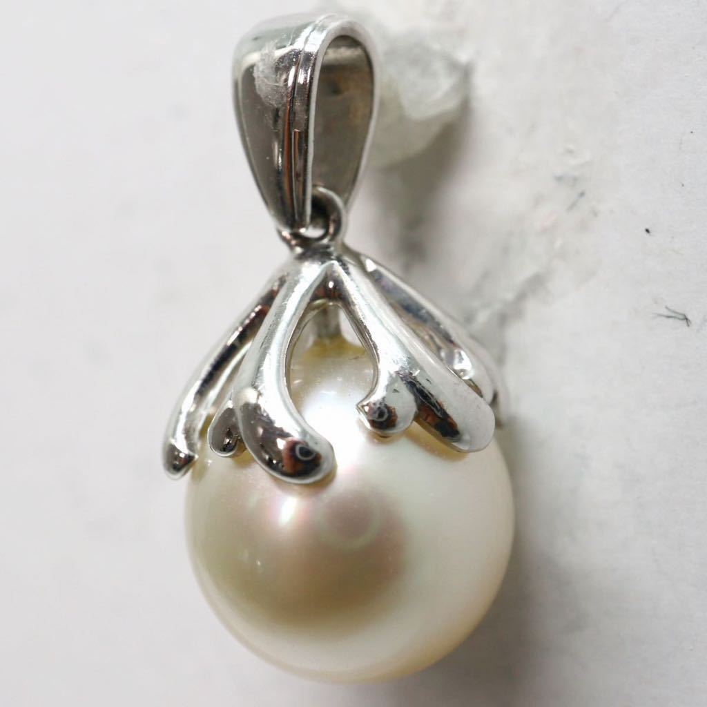 TASAKI(田崎真珠)箱付き!!《Pt900アコヤ本真珠ペンダントトップ》M 約3.6g ジュエリー pendant pearl jewelry pearl パール EA2/EA2 _画像3