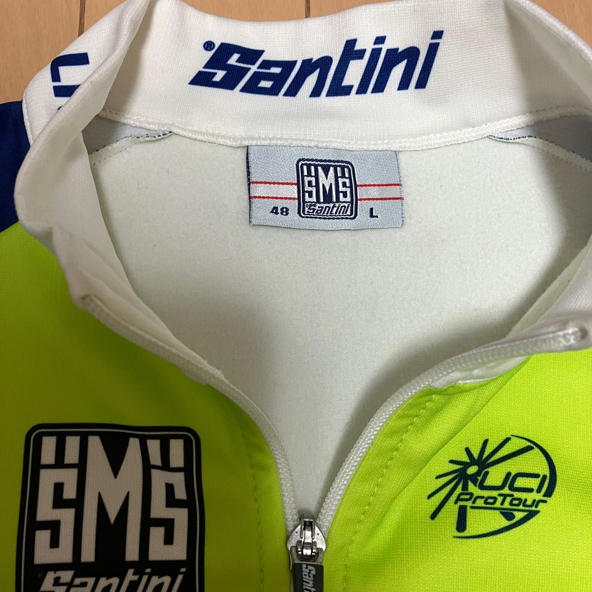 サンティーニ　SMS  santini サイクルジャケット　サイクルウェア　Lサイズ　サイクルジャージ