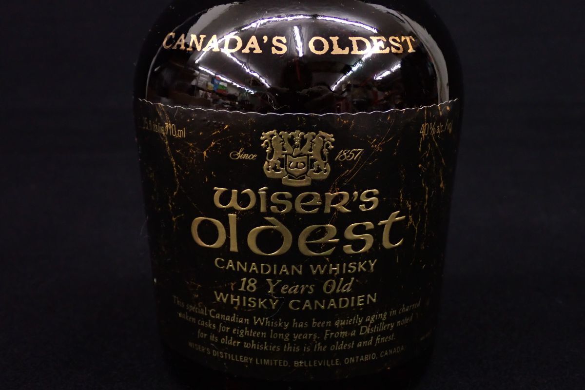 ▲古酒66 カナディアンウイスキー 2本▲未開栓/Canadian Club Classic/カナディアン クラブ クラシック/Wiser's Oldest/ウィザーズ/750ml_画像7