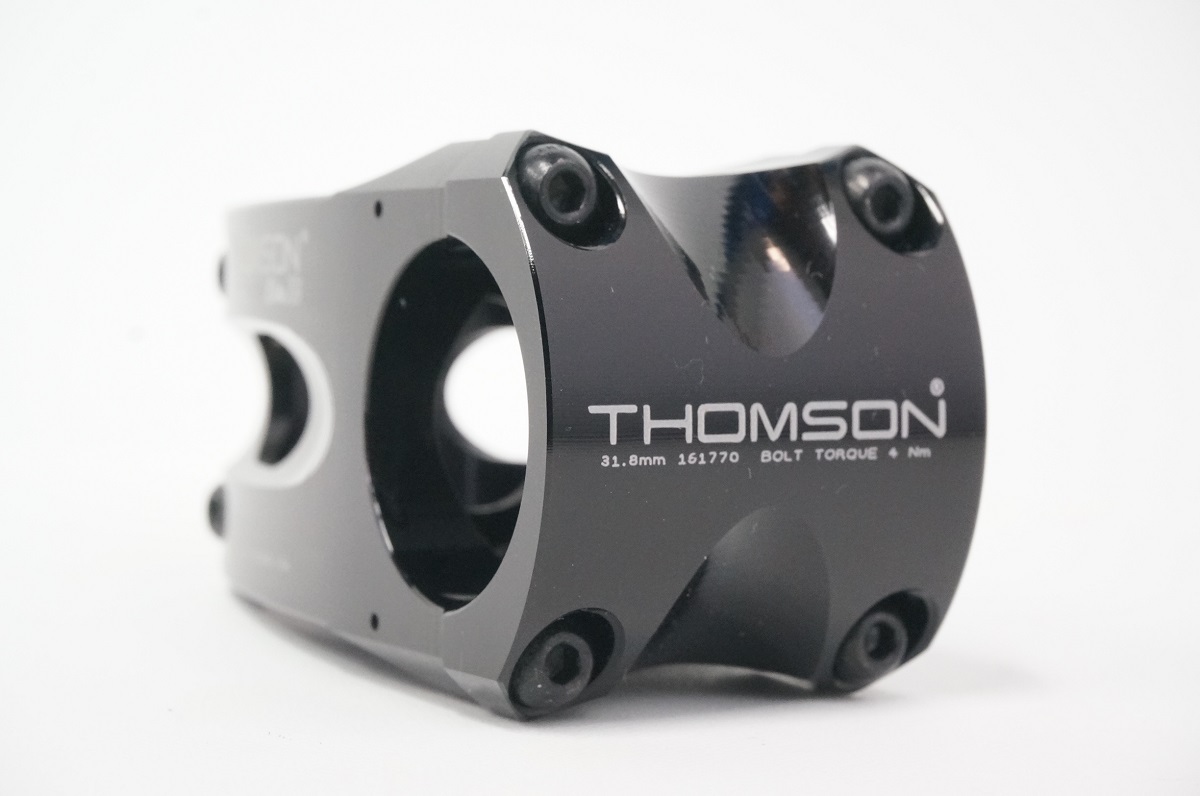 THOMSON ELITE X4 トムソン エリート MTB X4ステム 31.8mm×50mm×0° 黒 新品 基本的にお支払い頂いた翌日の発送になります SME130BK 0222