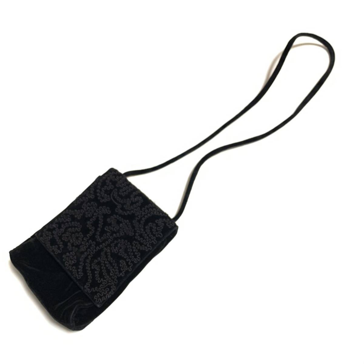 【ANTEPRIMA】アンテプリマ ショルダーバッグ 斜めがけショルダー ミニサイズ ブラック 保存袋付き ※ワイヤーバッグではありませんの画像2