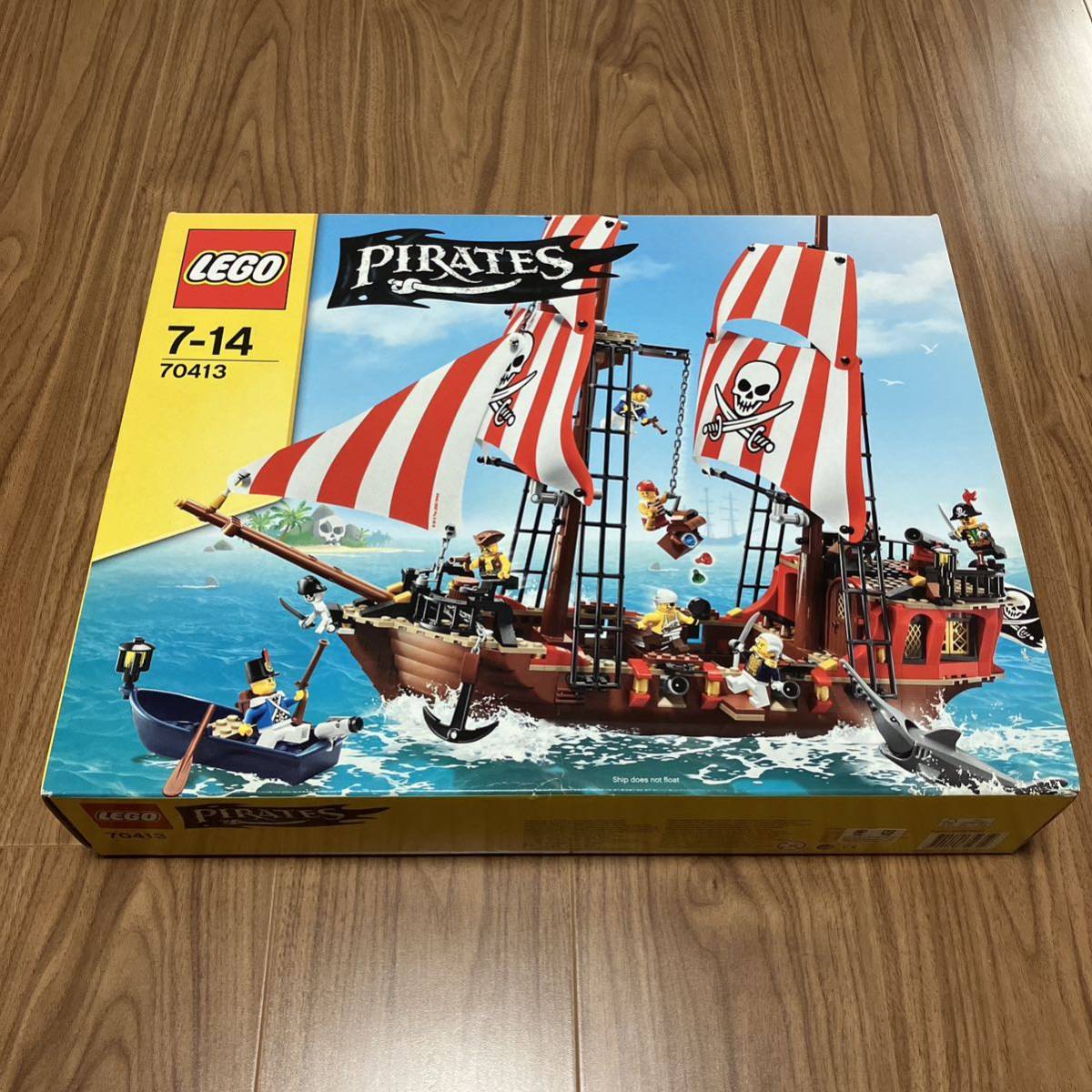 LEGO 70413 レゴ パイレーツ 海賊船 PIRATES 新品未開封 希少 激レア 当時モノ 南海の勇者シリーズ 世界の冒険シリーズ オリジナル 舟 _画像1