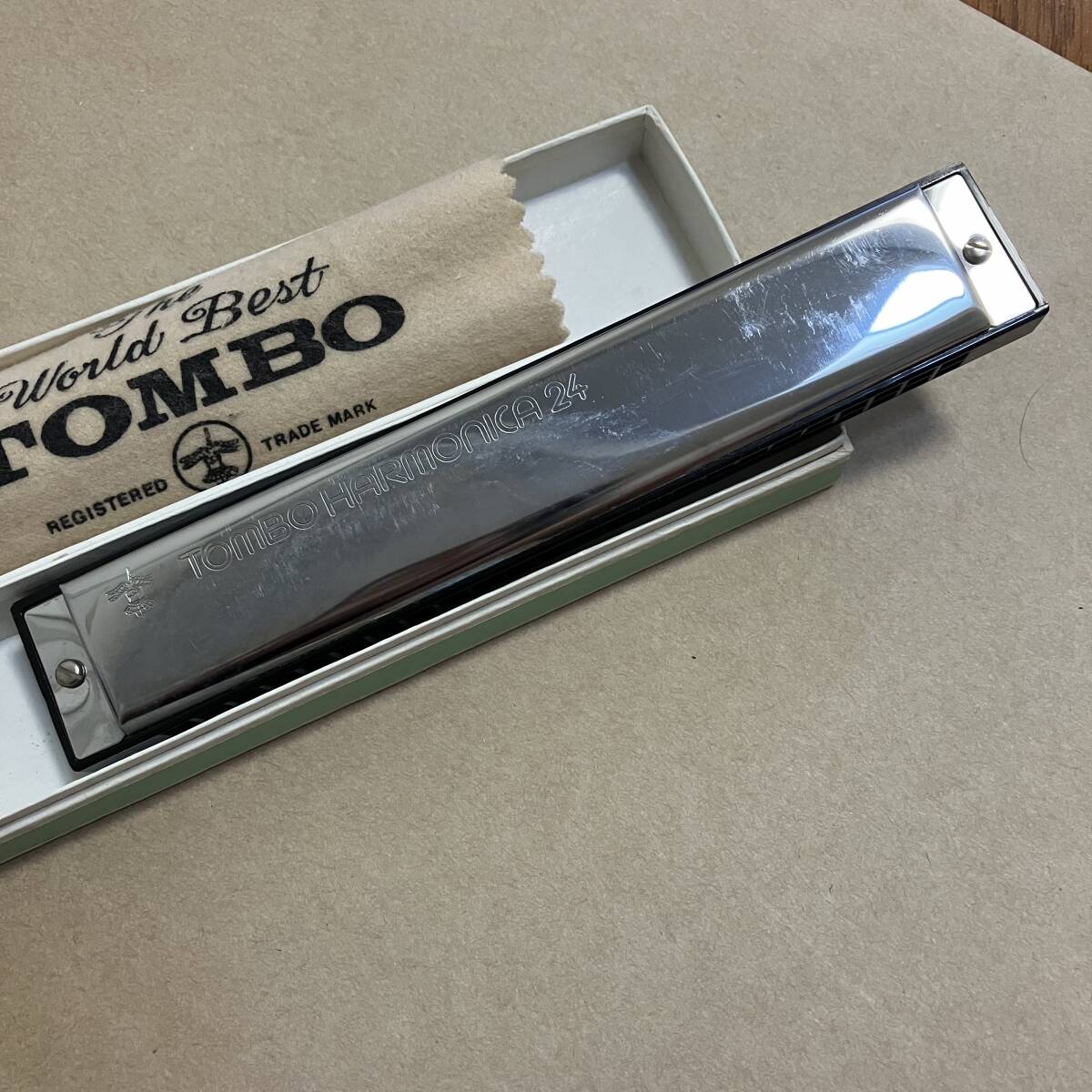  dragonfly TOMBO band 24. sound harmonica C style is length style 