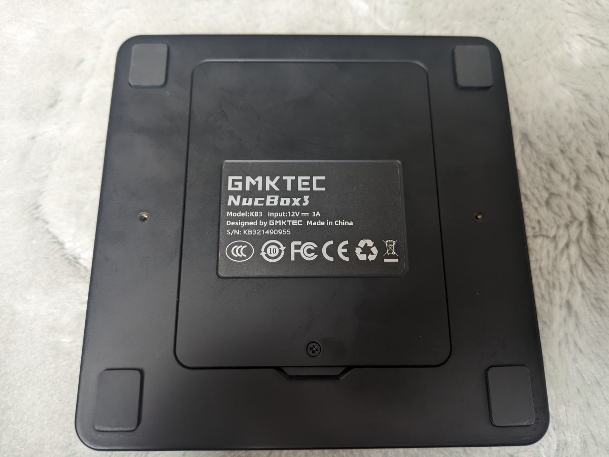 GMKTEC NucBox3 J4125/ファンレス/RAM8GB/SSD256GB/Win11 Home_画像4