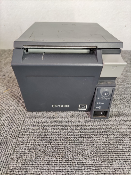 EPSON TM-T70II サーマル レシートプリンター M296A エプソン 通電のみ確認の画像1