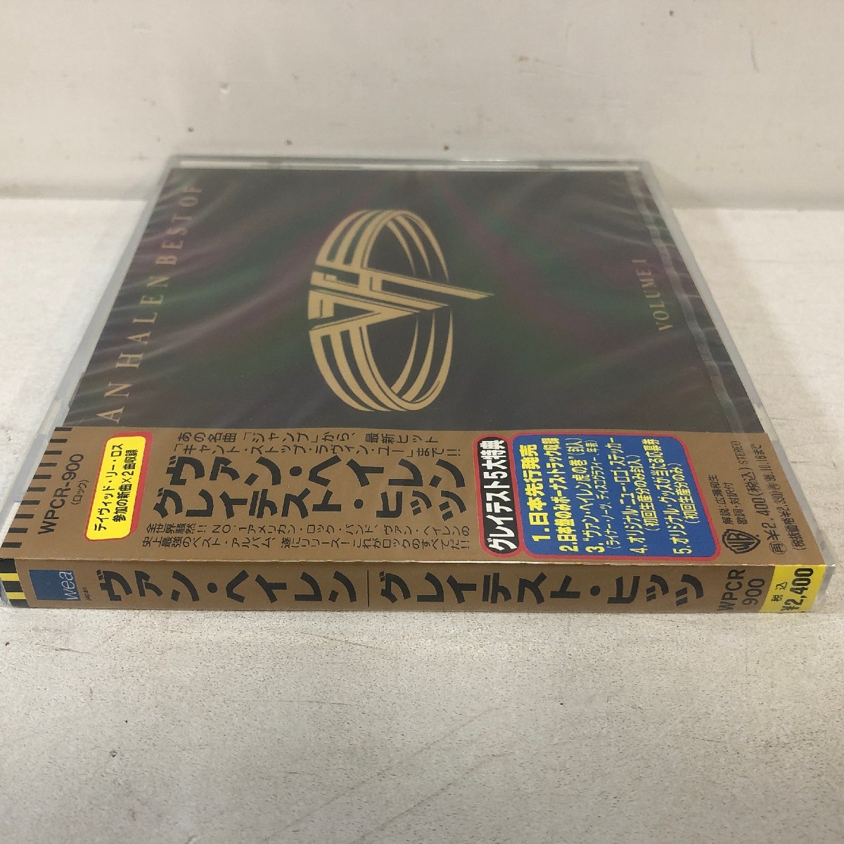 《未開封品》【CD】ヴァン・ヘイレン / グレイテスト・ヒッツVAN HALEN「JUMP」ほか デヴィッド・リー・ロス WARNER WPCR-900 ▲_画像4