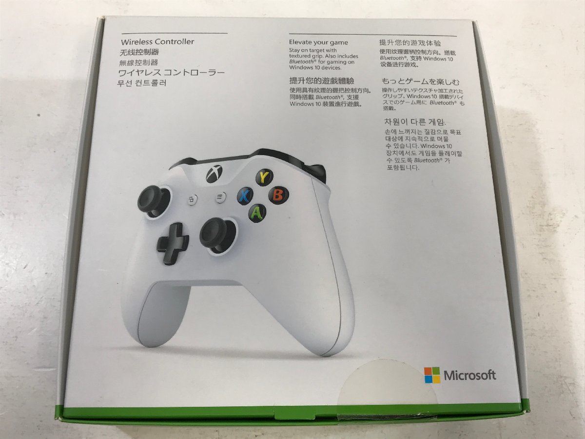 Microsoft XBOX WIRELESS CONTROLLER ワイヤレスコントローラー 箱付き MODEL 1708 ホワイト 白 ◆_画像8