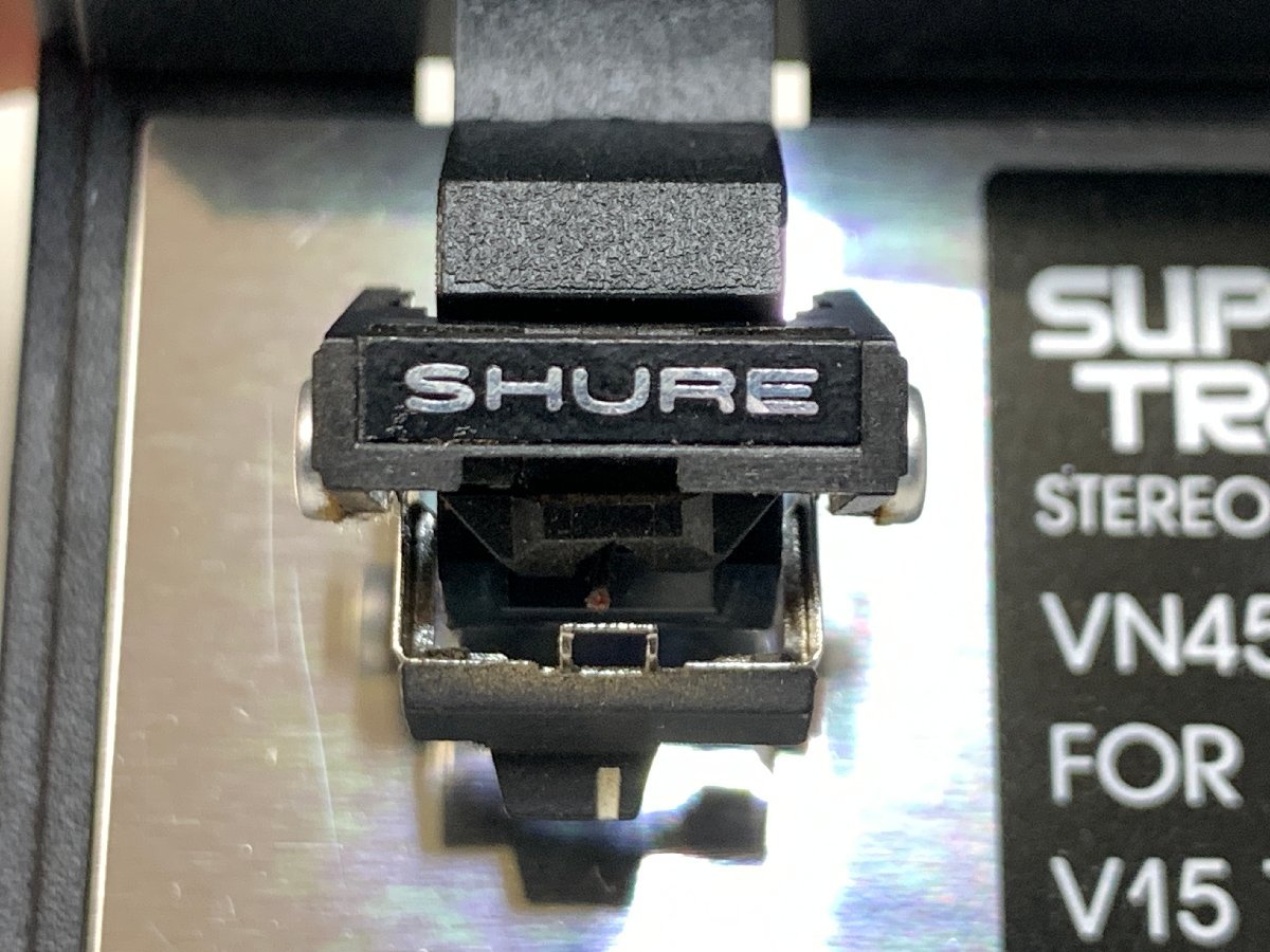 SHURE VN45HE＜動作正常＞ケース付き V-15 TypeIV用交換針 シュアー タイプⅣ SUPER TRACK IV □_画像2