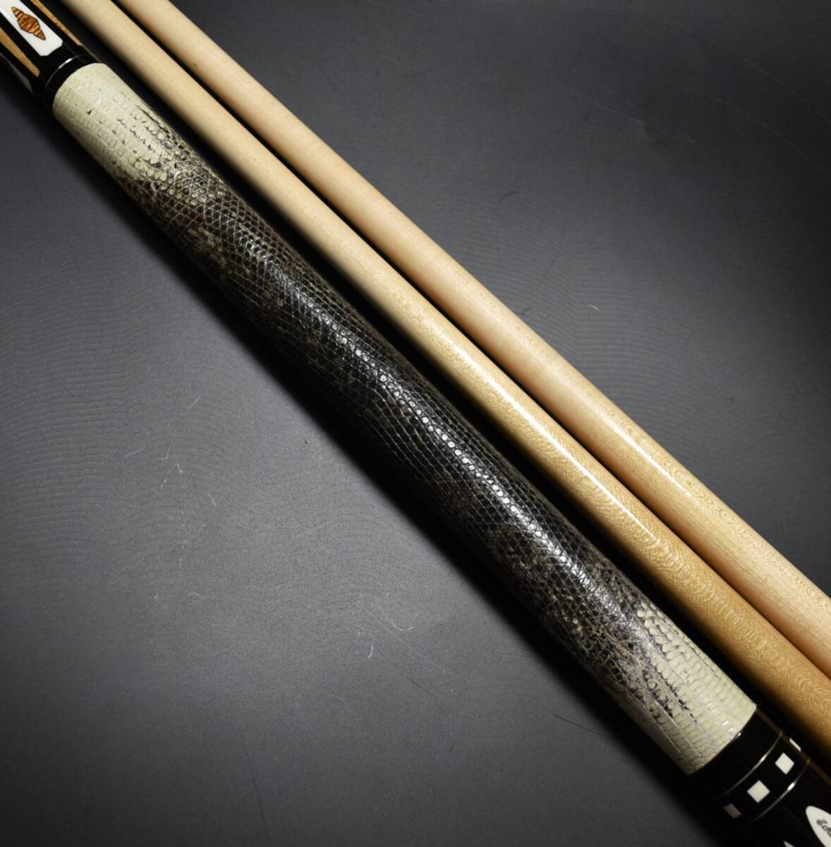 ◇Schon Custom Cues☆SP/4剣 リザード本革 ショーン ジョイント ◇Schon Custom Cues☆SP/4剣 リザード本革 ショーン ジョイント