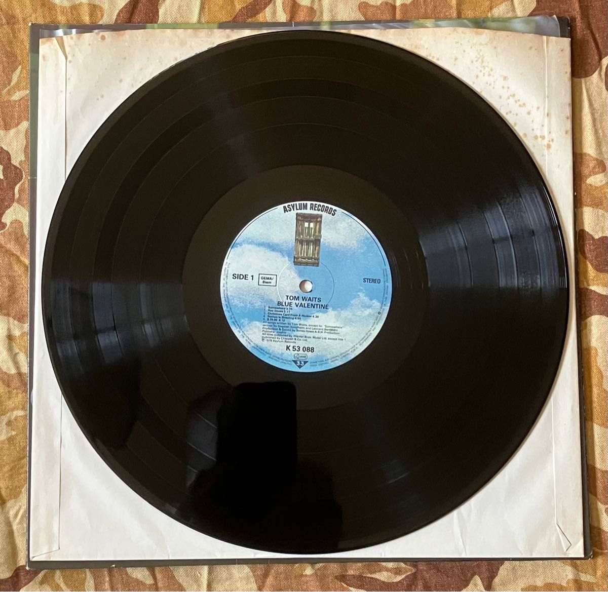 Blue Valentine Tom Waits LP  Rickie Lee Jones