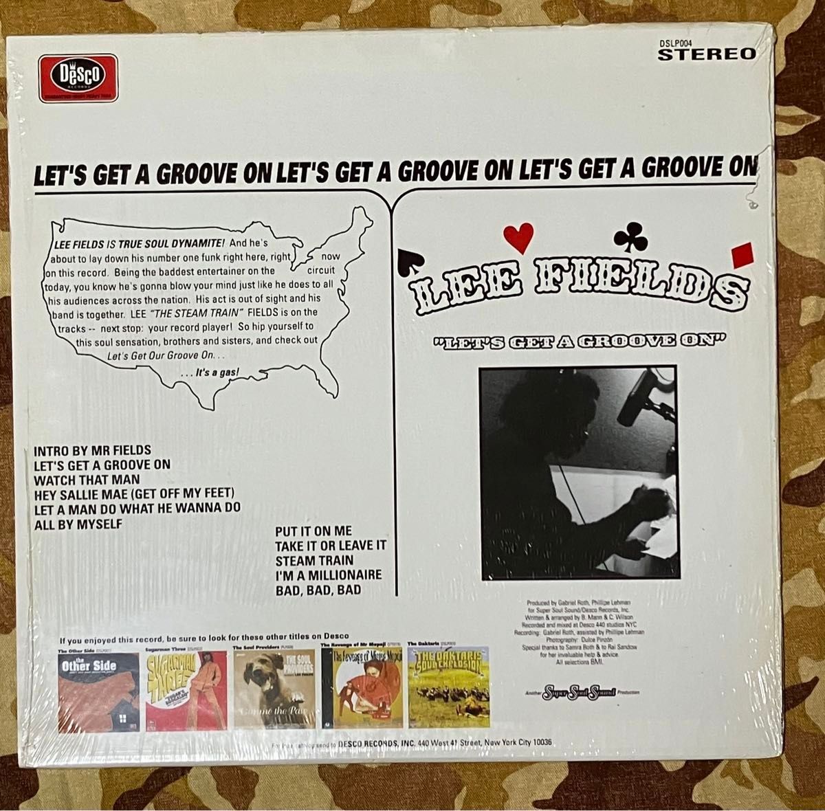 LEE FIELDS/LET'S GET A GROOVE ON