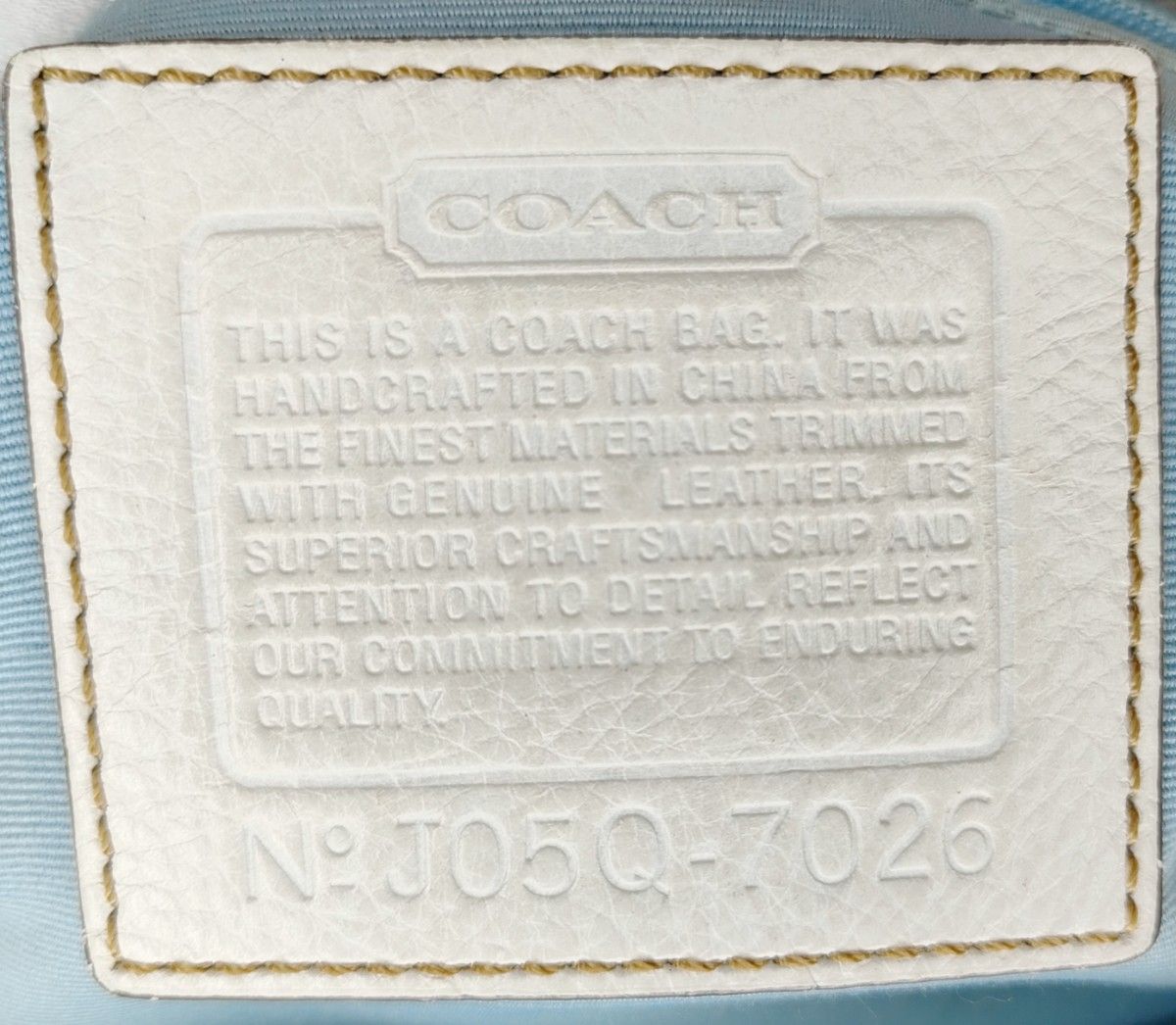 COACH　 コーチ　 シグネチャー　 ハンドバッグ　ショルダーバッグ　202