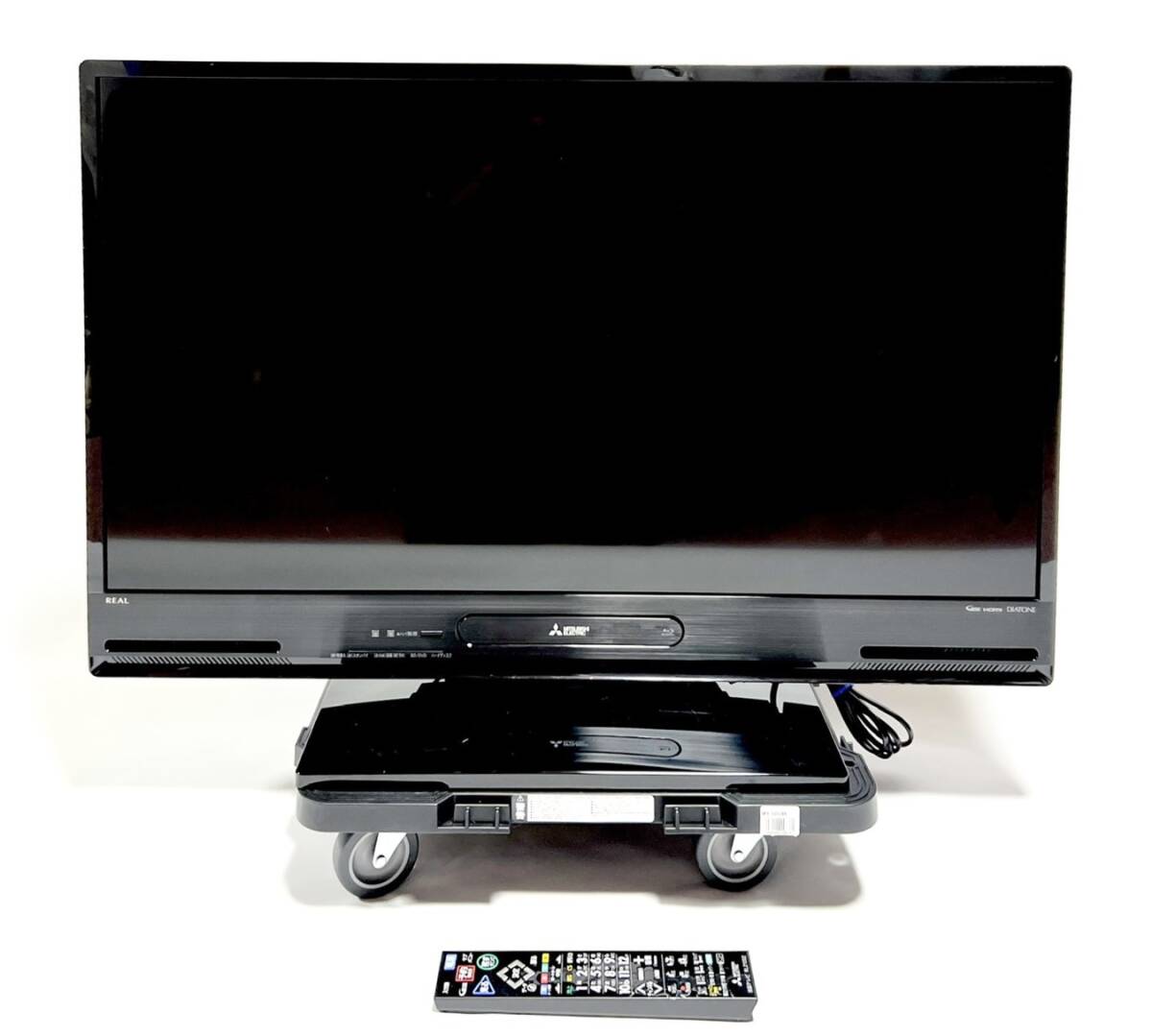 ☆送料無料 美品 三菱電機 40V型 液晶テレビ REAL LCD-A40BHR7 フルハイビジョン HDD 500GB ブルーレイレコーダー搭載