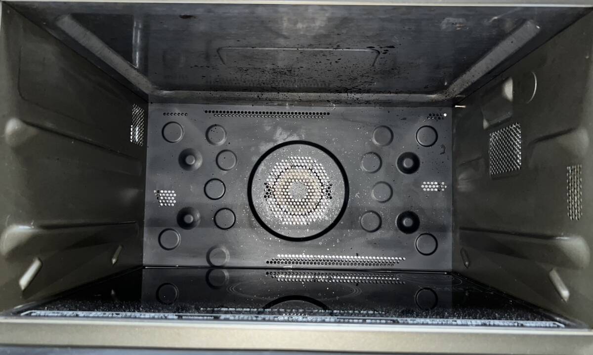 ☆2020年製 シャープ 過熱水蒸気 オーブンレンジ 31L RE-SS10X W ホワイト コンベクション 2段調理_画像3