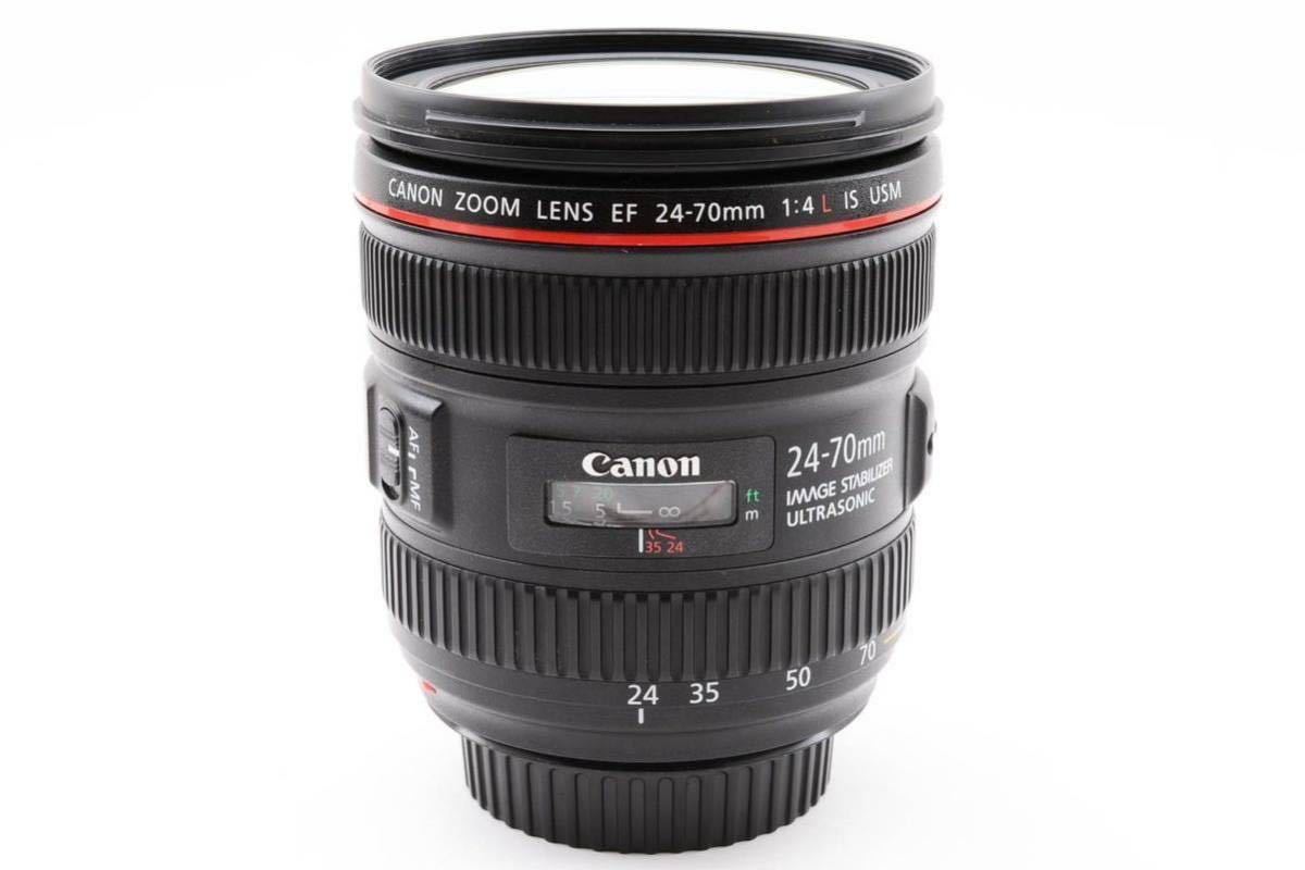 CANON ZOOM LENS EF 24-70mm 1:4 L IS USM カメラレンズ 動作未確認_画像8