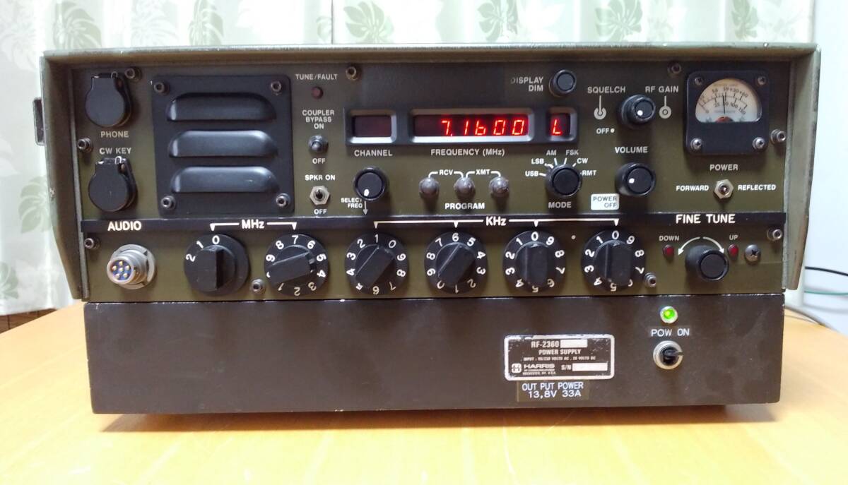 HARRIS RF-2301 TRANSCEIVER_画像4