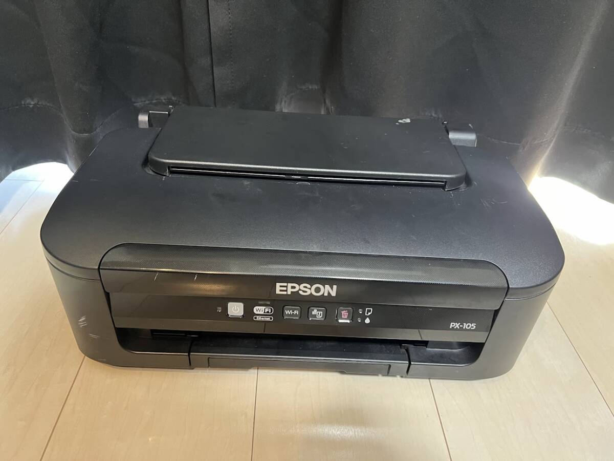 ジャンク EPSON プリンター PX-105 ビジネス Wi-Fi 両面印刷手動_画像1