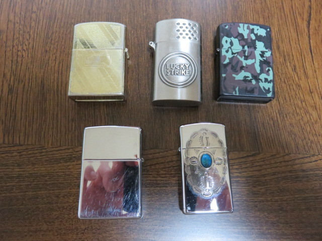 ★中古品 ZIPPO ジッポー 2個 オイルライター3個 まとめて ★_画像1