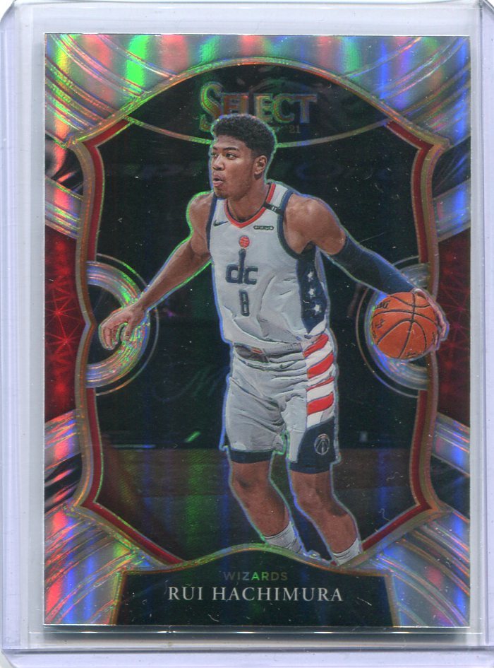 2020-21 Panini Select Silver Prizm 13 Concourse Rui Hachimura 八村塁_画像1