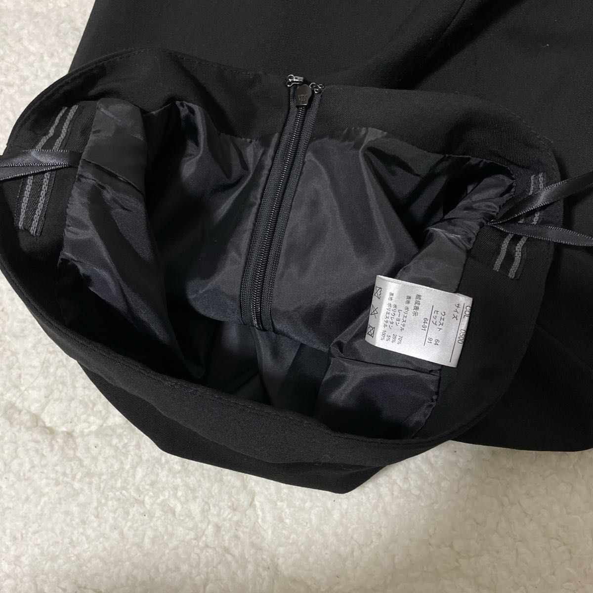 マサキマツシマ　セットスーツ　タグ付き未使用　上下セット　ブラック