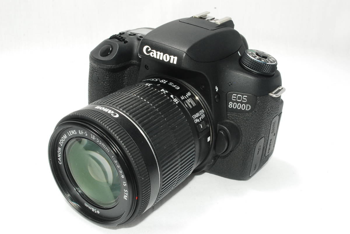 【Kenko MC レンズフィルター付き】Canon キヤノン EOS 8000D レンズキット デジタル一眼レフカメラ y1070の画像2