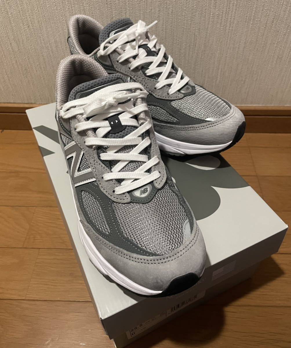 25.5cm New Balance M990GL6 25.5cm m990 v6/made in U.S.A gray