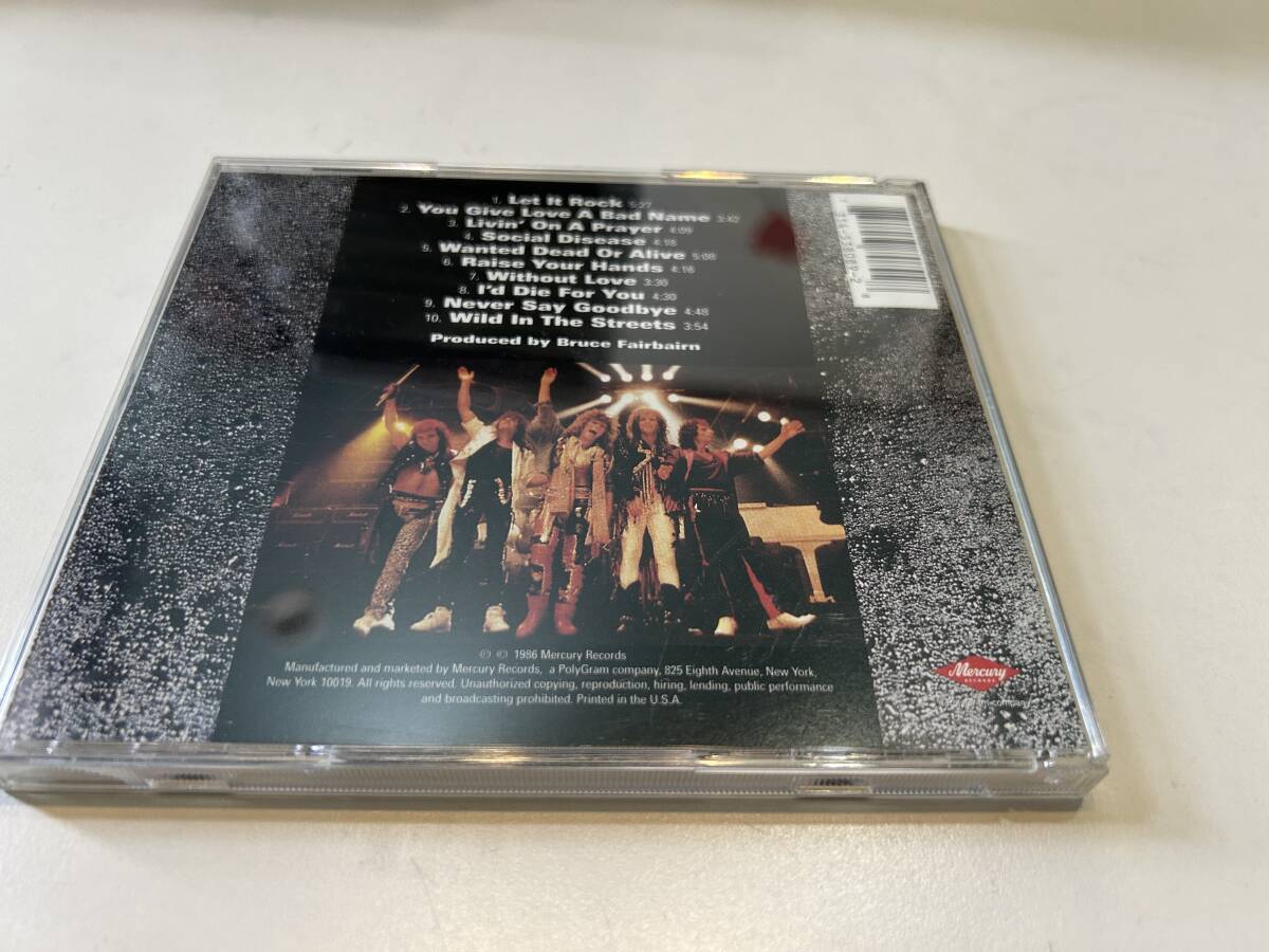 Bon Jovi/Slippery When Wetリマスター輸入盤CD ボン・ジョヴィ_画像2