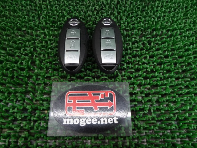 4FB5121 RH1)) Nissan leaf AZE0 средний период type S оригинальный "умный" ключ 2 шт. в комплекте 