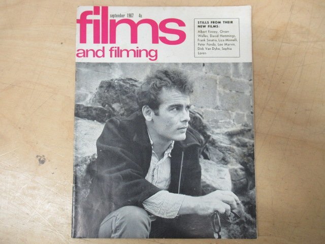 ◇K7645 雑誌-18「films and filming 1967年9月 Volume 13 No.12」フランク・シナトラ など 映画雑誌　_画像1