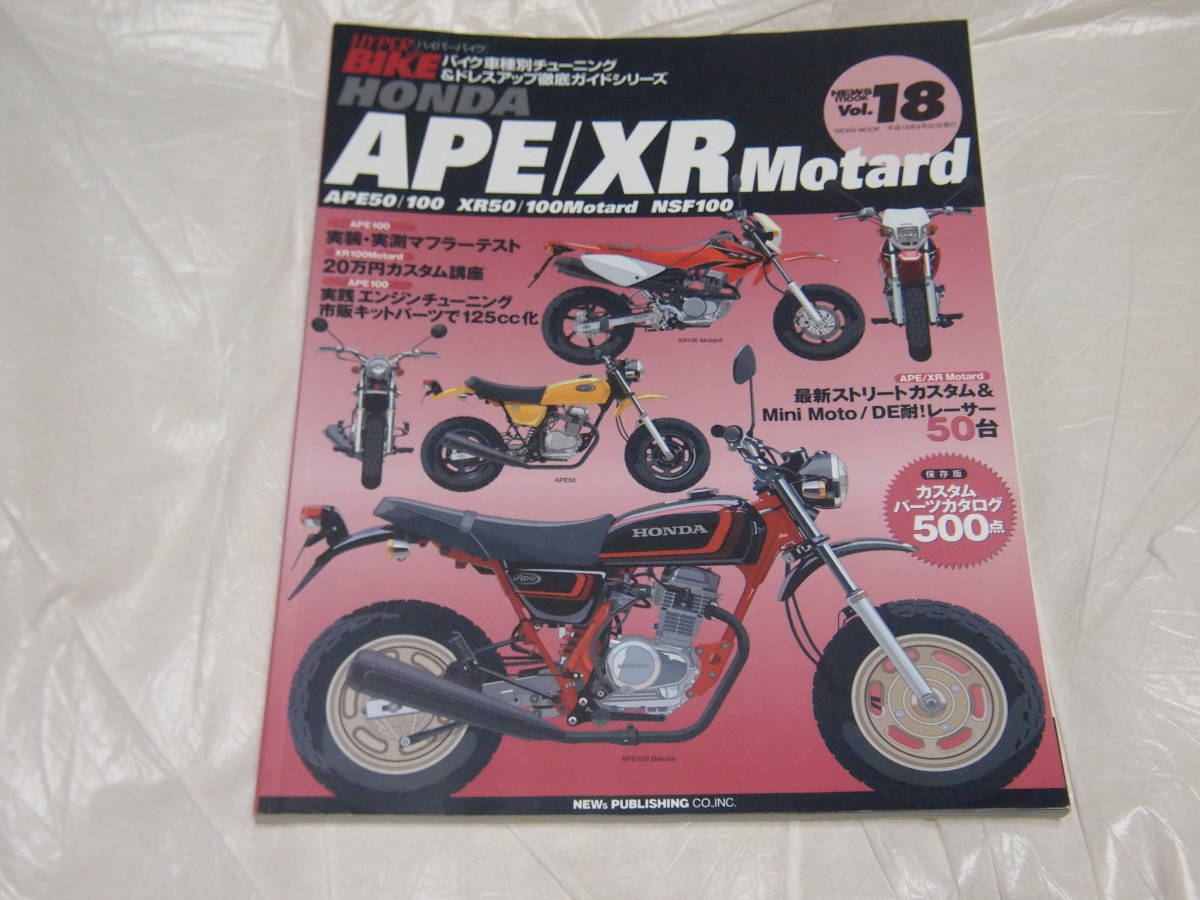 ハイパーバイク　Vol.18　HONDA　APE/XR Motard　_画像1